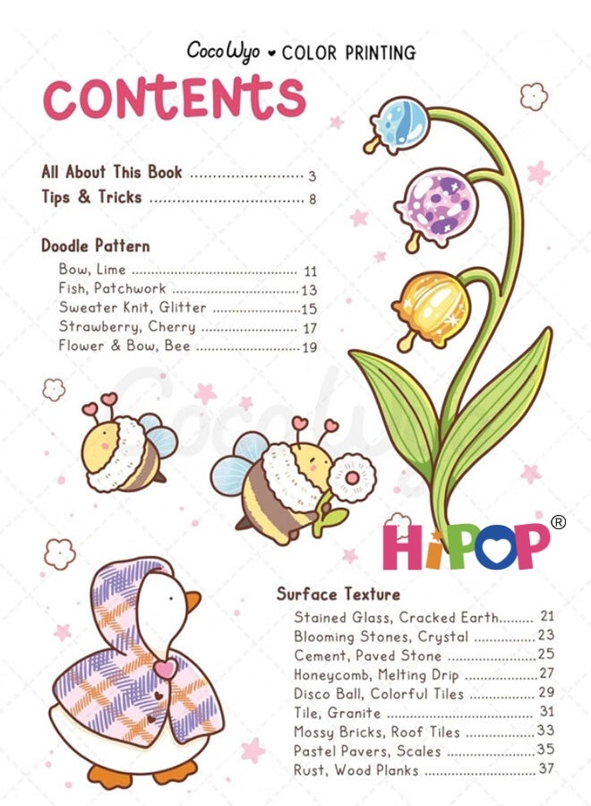 HIPOP How to Draw Patterns Book for Adults & Teens, Step-by-Step Drawing Guide with Easy Doodle Textures, Fun Sketching Practice Workbook, Art Activity Pages for Beginners - Image 3